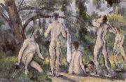 Paul Cezanne Six Women Spain oil painting reproduction